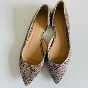 J. Crew Audrey Glittery Flats size 8.5